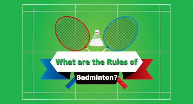 badminton rules and scoring